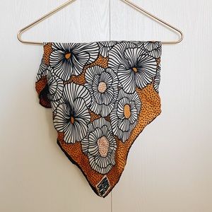 Vintage Miss Dior silk scarf